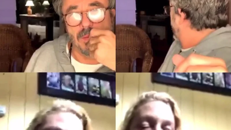 Actividad paranormal: la escalofriante escena que asustó a Pablo Granados en una transmisión en vivo