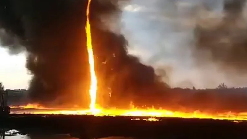 Alertan el modo en que podrían generarse tornados de fuego en el Planeta Tierra