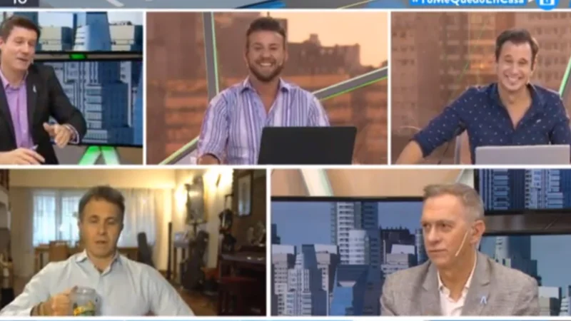 Tenso momento al aire: Periodista de TN se burló de los problemas de dicción de Marcelo Bonelli en vivo