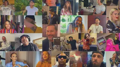 Diego Torres, Lali, "Coti" y famosos artistas lanzaron una nueva versión de "Color esperanza" Diego Torres, Lali, "Coti" y famosos artistas lanzaron una nueva versión de "Color esperanza"