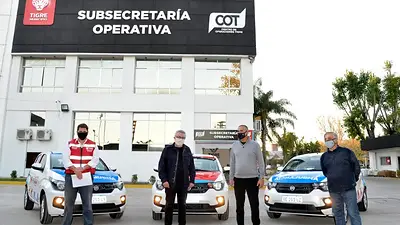 Tigre: Julio Zamora presentó nuevos móviles para el sistema de salud Tigre: Julio Zamora presentó nuevos móviles para el sistema de salud