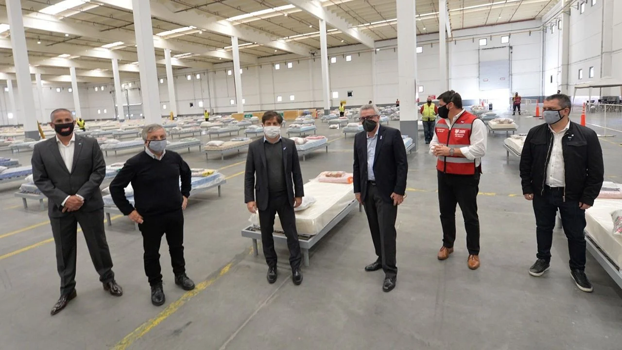 Axel Kicillof visitó Tigre y destacó el trabajo para fortalecer el sistema sanitario frente a la pandemia