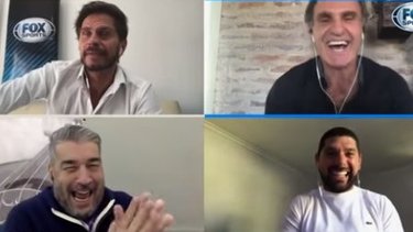 Oscar Ruggeri y Néstor Ortigoza se burlaron del 'Pollo' Vignolo