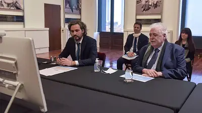 Cafiero: "Cuando llegamos, el país ya estaba en pandemia" Cafiero: "Cuando llegamos, el país ya estaba en pandemia"