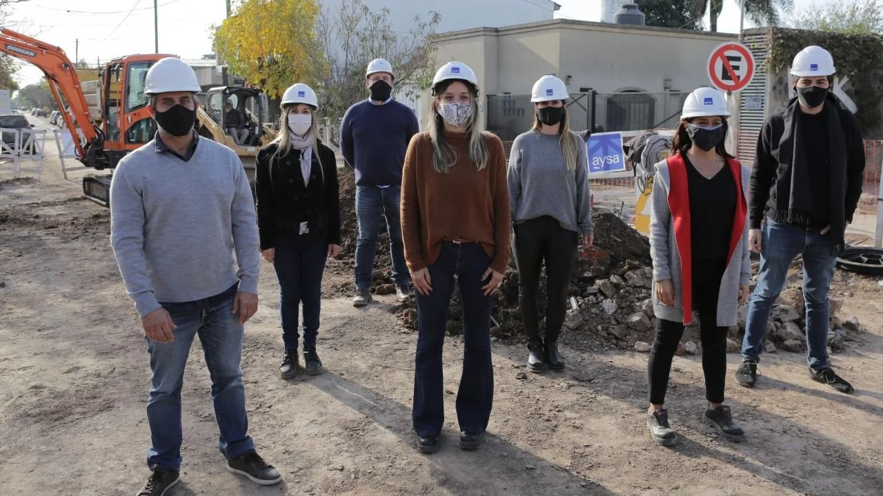 AySA reactivó las obras de cloacas para 12 mil vecinos de General Pacheco