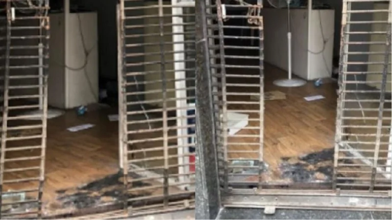 Atacaron con una bomba molotov un local de Forja: "Fue un ataque político"