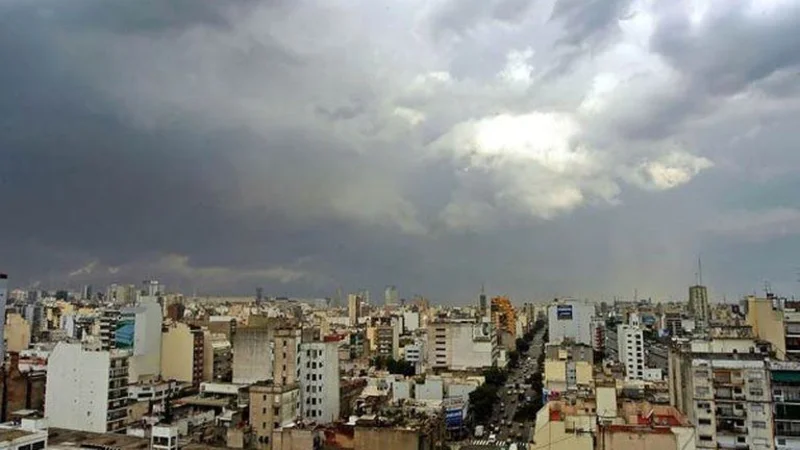 Cielo nublado en Buenos Aires