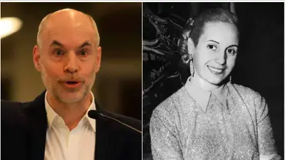 Horacio Rodríguez Larreta homenajeó a Eva Perón y los trolls macristas no se lo perdonaron Horacio Rodríguez Larreta homenajeó a Eva Perón y los trolls macristas no se lo perdonaron