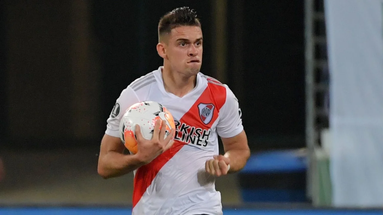 Rafael Santos Borré, River, Aldosivi, fútbol argentino, Copa de la Liga Profesional