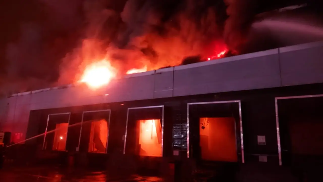 Incendio en San Fernando 