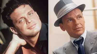Luis Miguel. Frank Sinatra. Luis Miguel. Frank Sinatra.