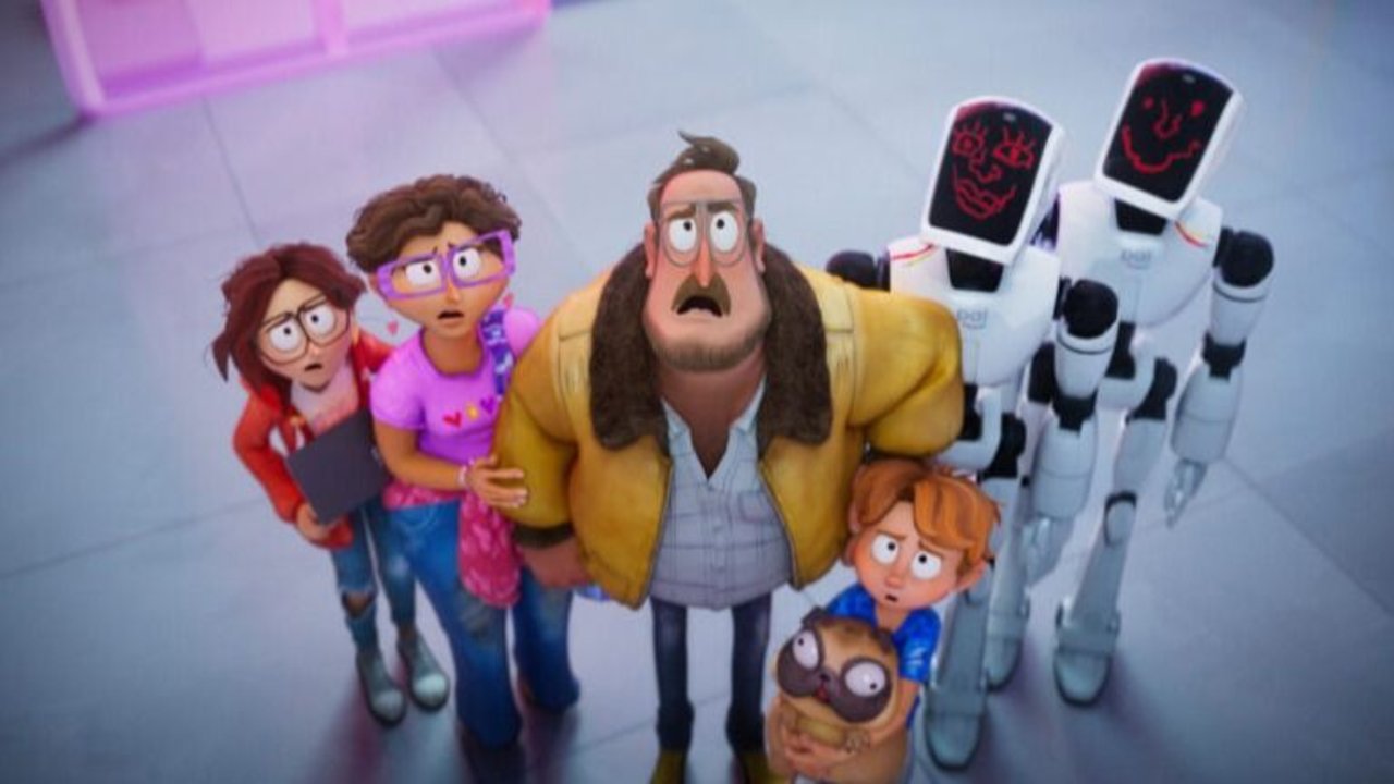 Los Mitchell contra las máquinas. The Mitchell vs the Machines. Netflix.