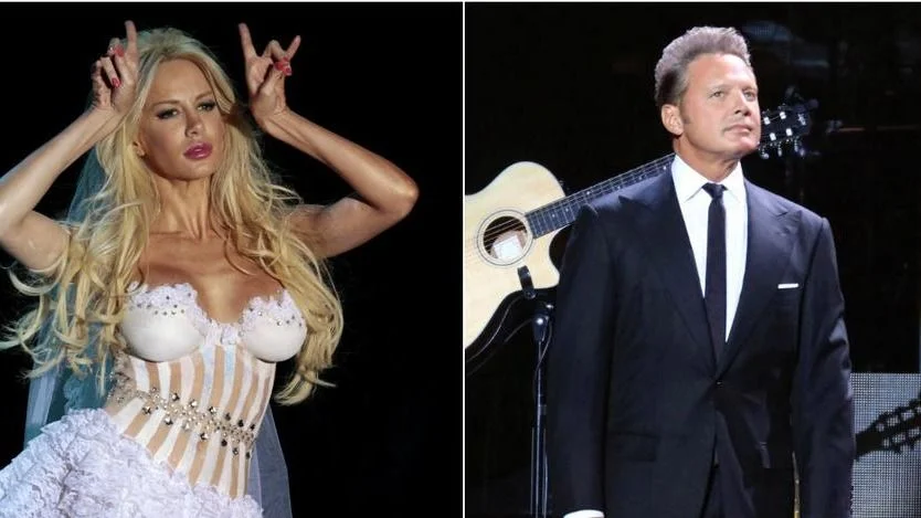 Luciana Salazar y Luis Miguel