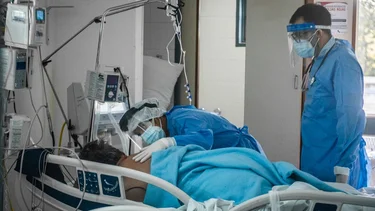 La mayoría de los pacientes internados no están vacunados