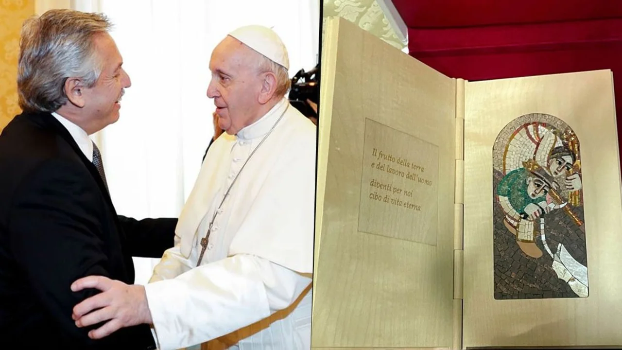 El Papa Francisco y Alberto Fernández, qué regalos intercambiaron en el Vaticano
