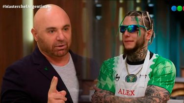 Alex Caniggia se le plantó a Martitegui: "Hago lo que se me canta"