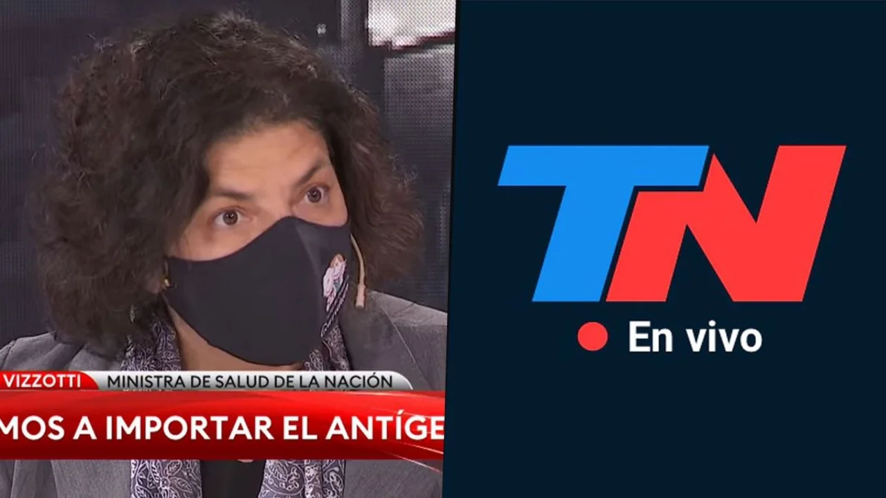 El video del momento de la entrevista de Carla Vizzotti a Edgardo Alfano que TN censuró y borró