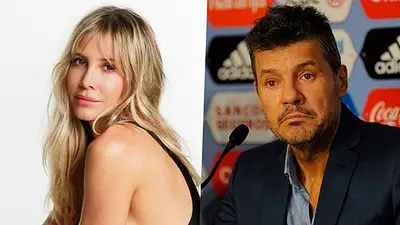 Guillermina Valdes y Marcelo Tinelli Guillermina Valdes y Marcelo Tinelli