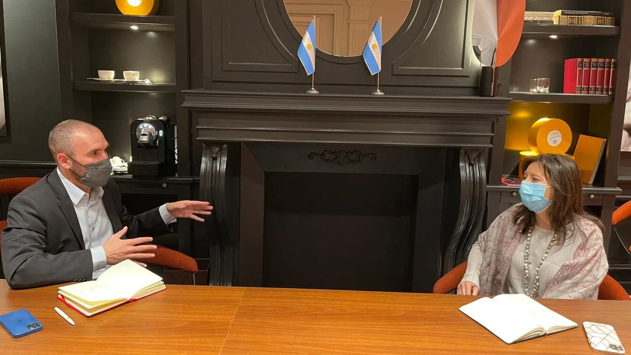 Martín Guzmán se reunió con el FMI en Roma