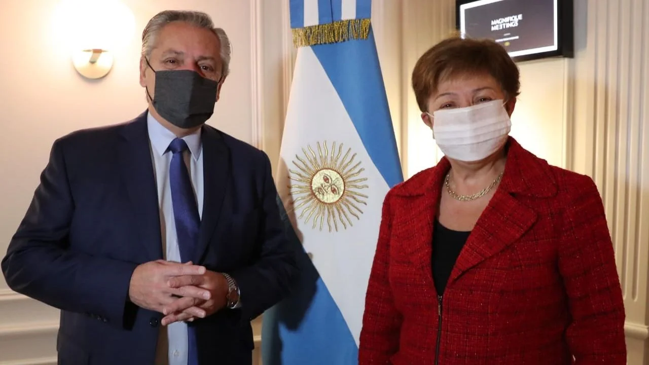 Alberto Fernández Kristalina Georgieva