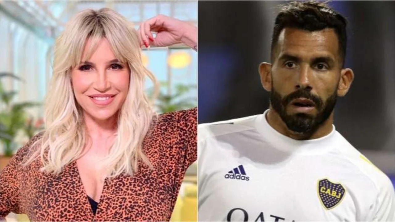 Florencia Peña. Carlos Tevez.