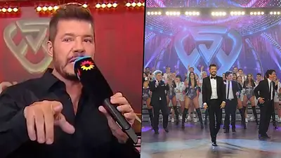 Marcelo Tinelli, enojado en ShowMatch Marcelo Tinelli, enojado en ShowMatch