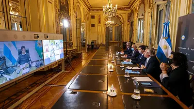 Covid-19: Alberto Fernández se reúne con gobernadores para definir nuevas restricciones Covid-19: Alberto Fernández se reúne con gobernadores para definir nuevas restricciones