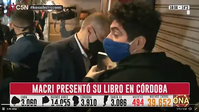 Violenta agresión de la custodia de Macri al periodista de C5N Lautaro Maislin Violenta agresión de la custodia de Macri al periodista de C5N Lautaro Maislin