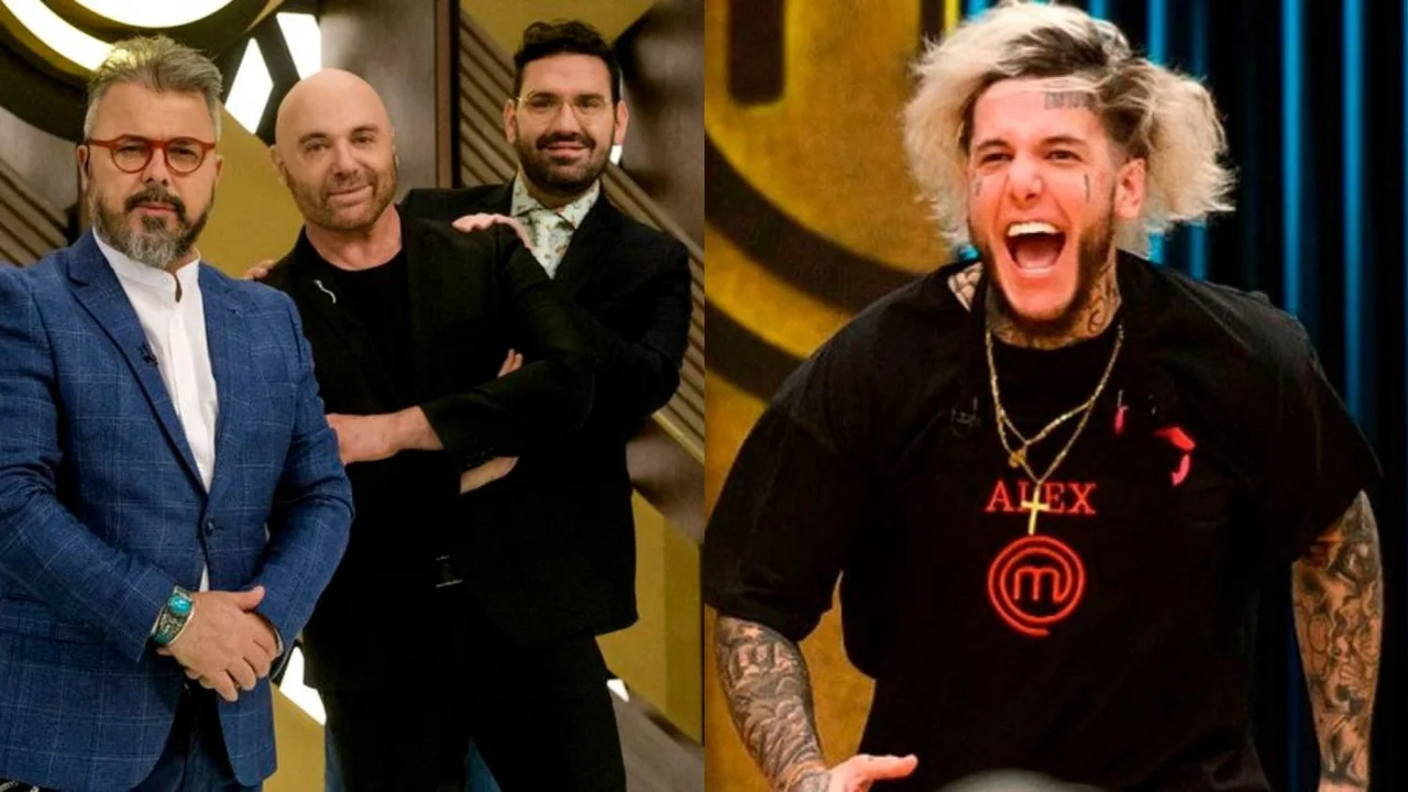 Alex Caniggia jurado de MasterChef Celebrity 2