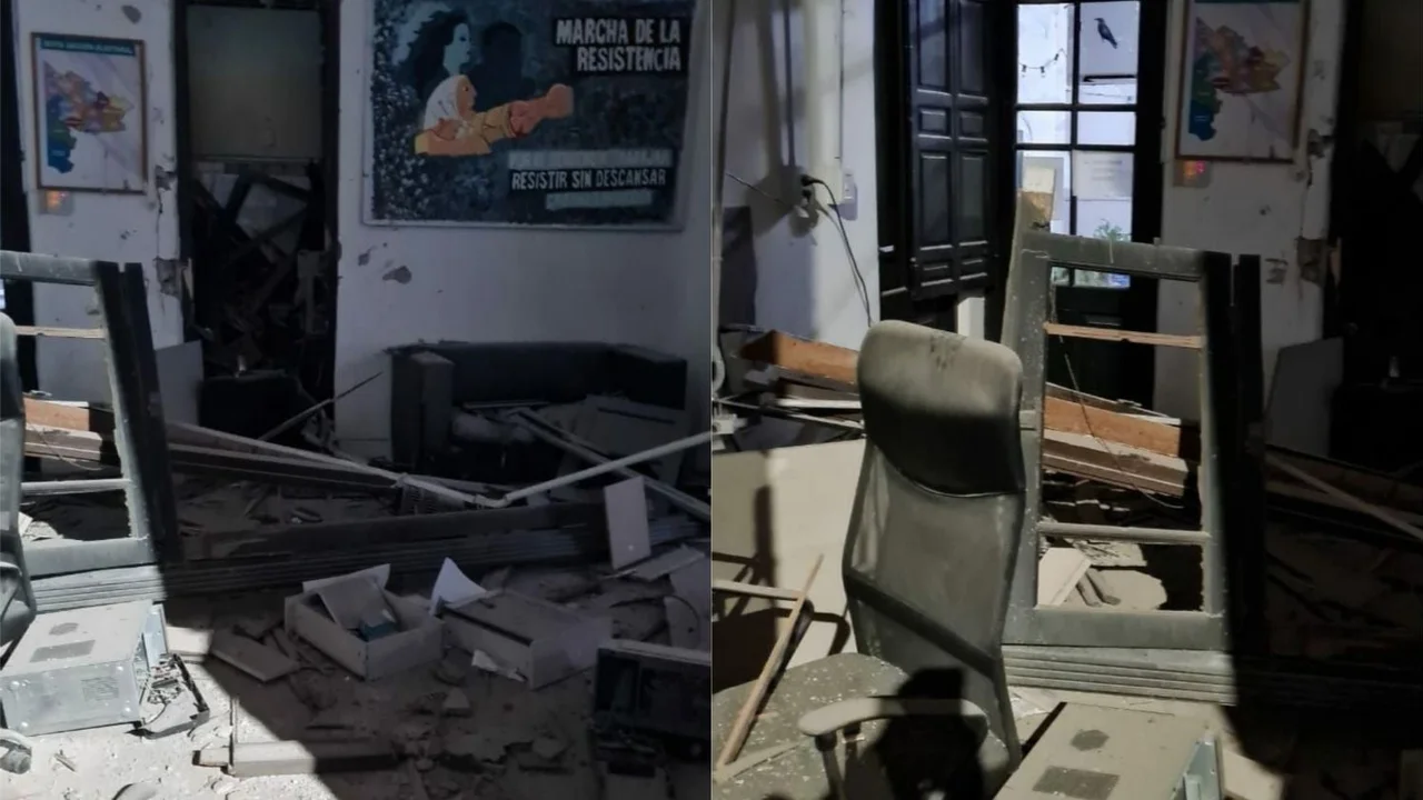 Bahía Blanca atentado Frente de Todos