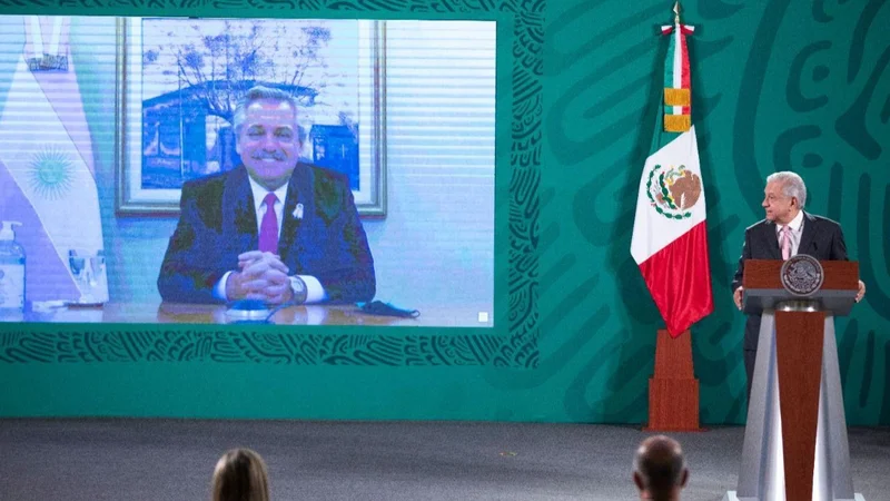 Alberto Fernández Andrés Manuel López Obrador