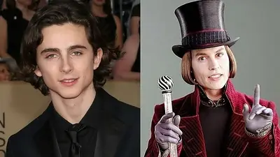 Timotheé Chalamet. Willy Wonka. Charlie y la fábrica de chocolate. Timotheé Chalamet. Willy Wonka. Charlie y la fábrica de chocolate.