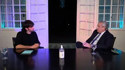 Alberto sobre la Hidrovía: "El Estado va a cobrar el peaje" Alberto sobre la Hidrovía: "El Estado va a cobrar el peaje"