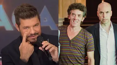Marcelo Tinelli Maximiliano Guerra Marcelo Tinelli Maximiliano Guerra