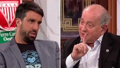 Flavio Azzaro Chiche Gelblung Polémica en el Bar Flavio Azzaro Chiche Gelblung Polémica en el Bar