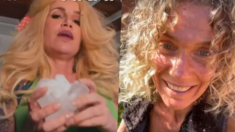 Florencia Peña, Maru Botana y el hielo