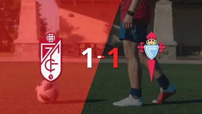 Granada y Celta se reparten los puntos y empatan 1-1 Granada y Celta se reparten los puntos y empatan 1-1