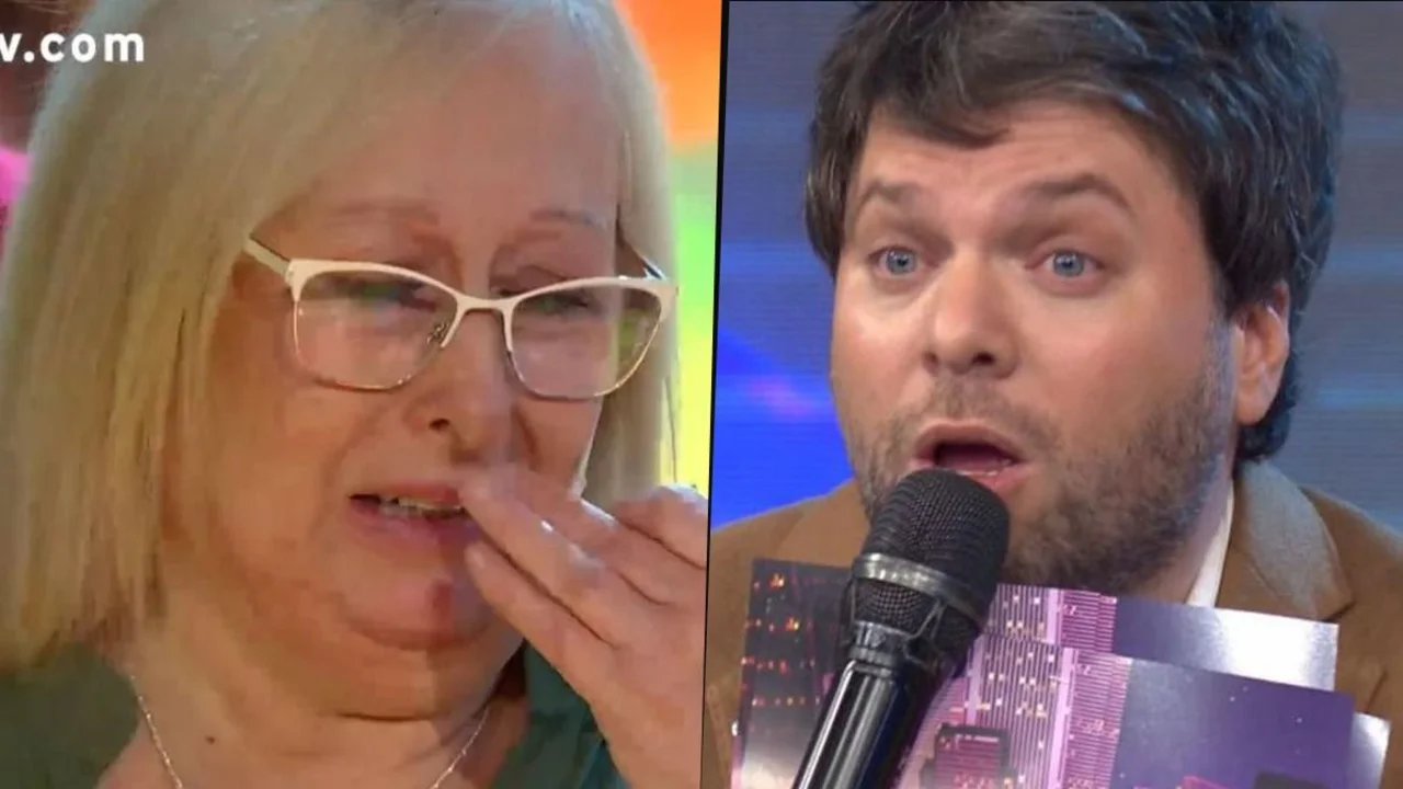 Guido Kaczka se emocionó en Los 8 Escalones con la historia de una participante