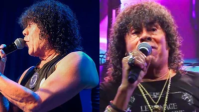 Carlos "La Mona" Jiménez cantando preocupado Carlos "La Mona" Jiménez cantando preocupado