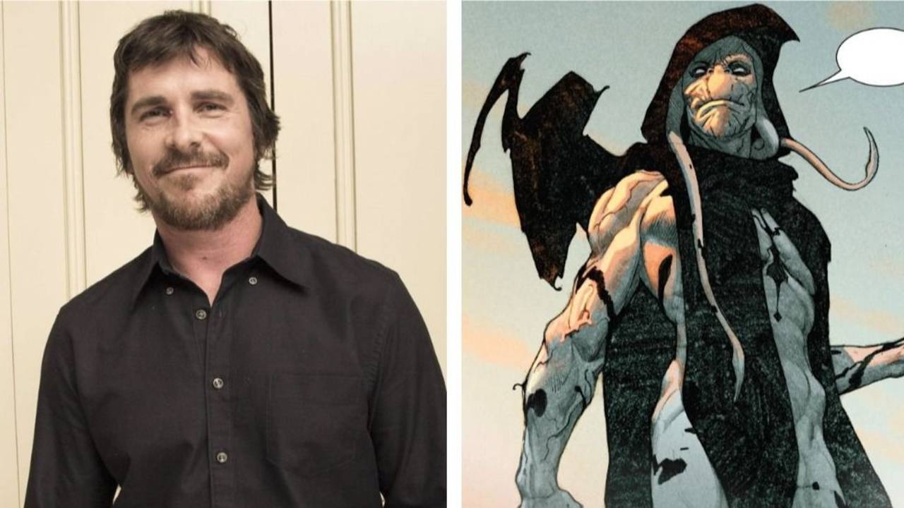 Christian Bale. Thor: Love and Thunder. Marvel