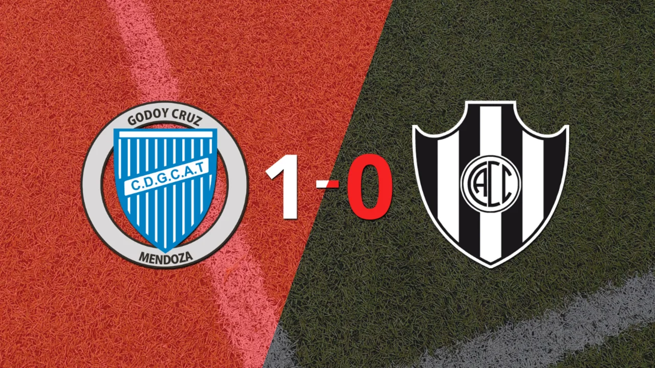 Godoy Cruz le ganó 1-0 como local a Central Córdoba (SE)