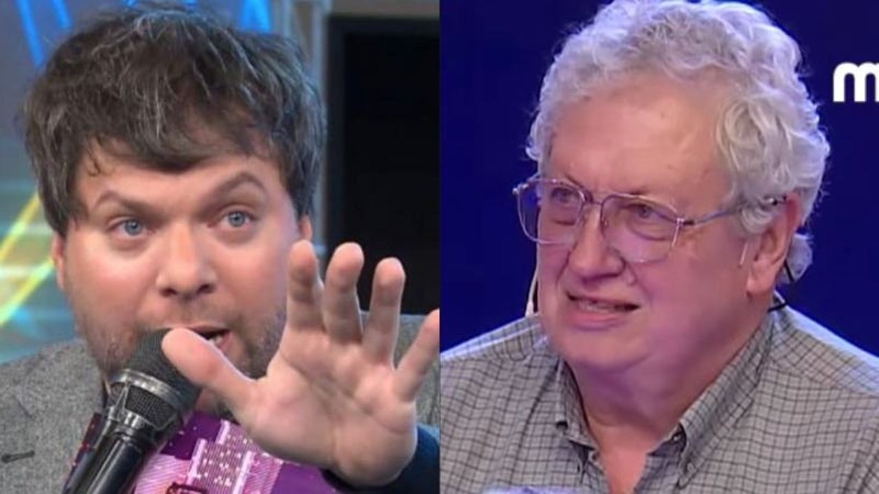 Guido Kaczka se enoja con un participante de Los 8 Escalones