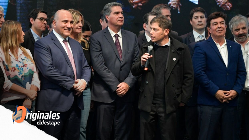 Fernando Espinoza, Juan Manzur, Axel Kicillof, Jorge Capitanich