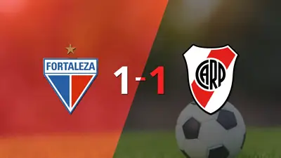 Empate a uno entre Fortaleza y River Plate Empate a uno entre Fortaleza y River Plate