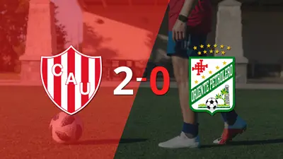 Con dos goles, Unión se impuso a Oriente Petrolero en el estadio de la Avenida Con dos goles, Unión se impuso a Oriente Petrolero en el estadio de la Avenida