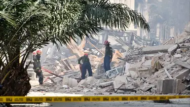 Explotó un hotel en el centro de La Habana