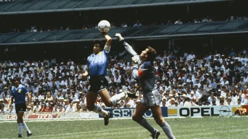 La Mano de Dios de Maradona a Shilton