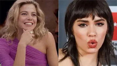 Justina Bustos y Lali Espósito Justina Bustos y Lali Espósito