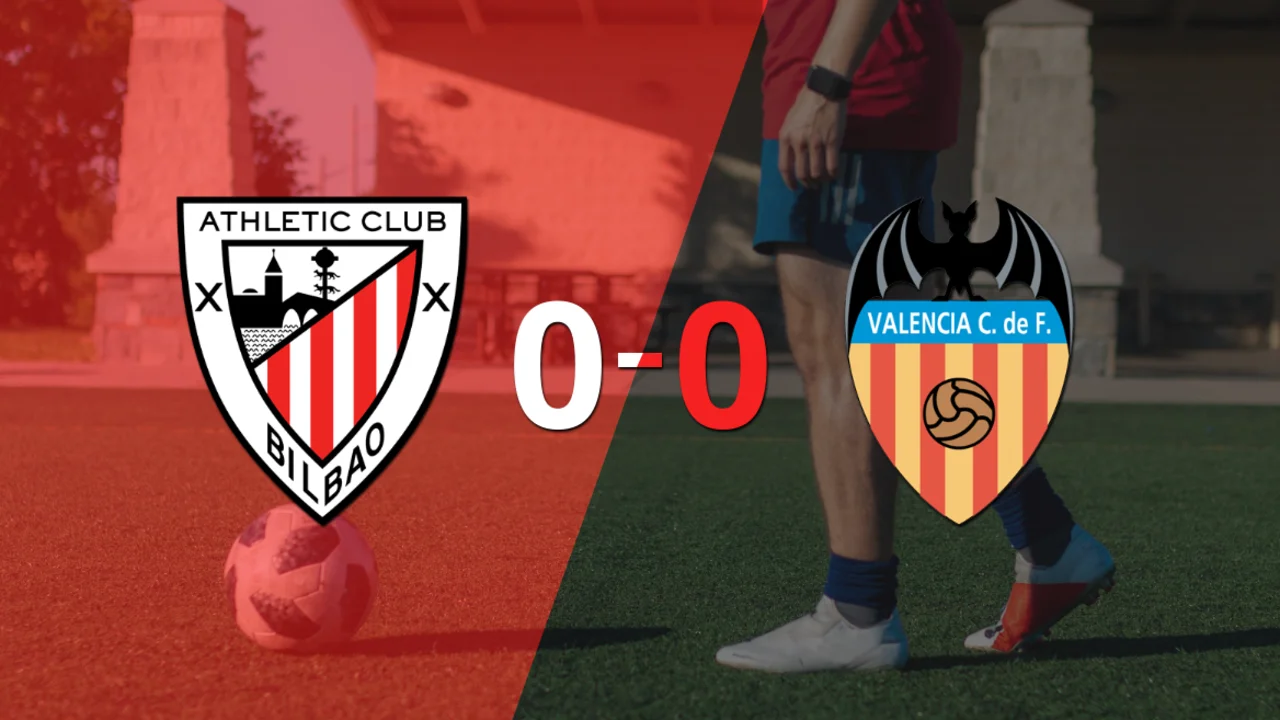 Athletic Bilbao y Valencia terminaron sin goles
