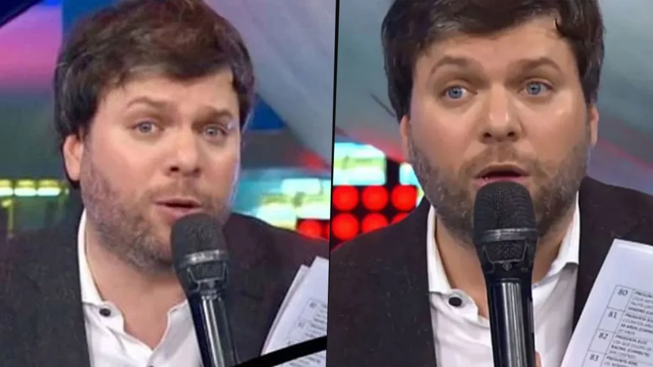 Guido Kaczka, preocupado y triste en Los 8 Escalones